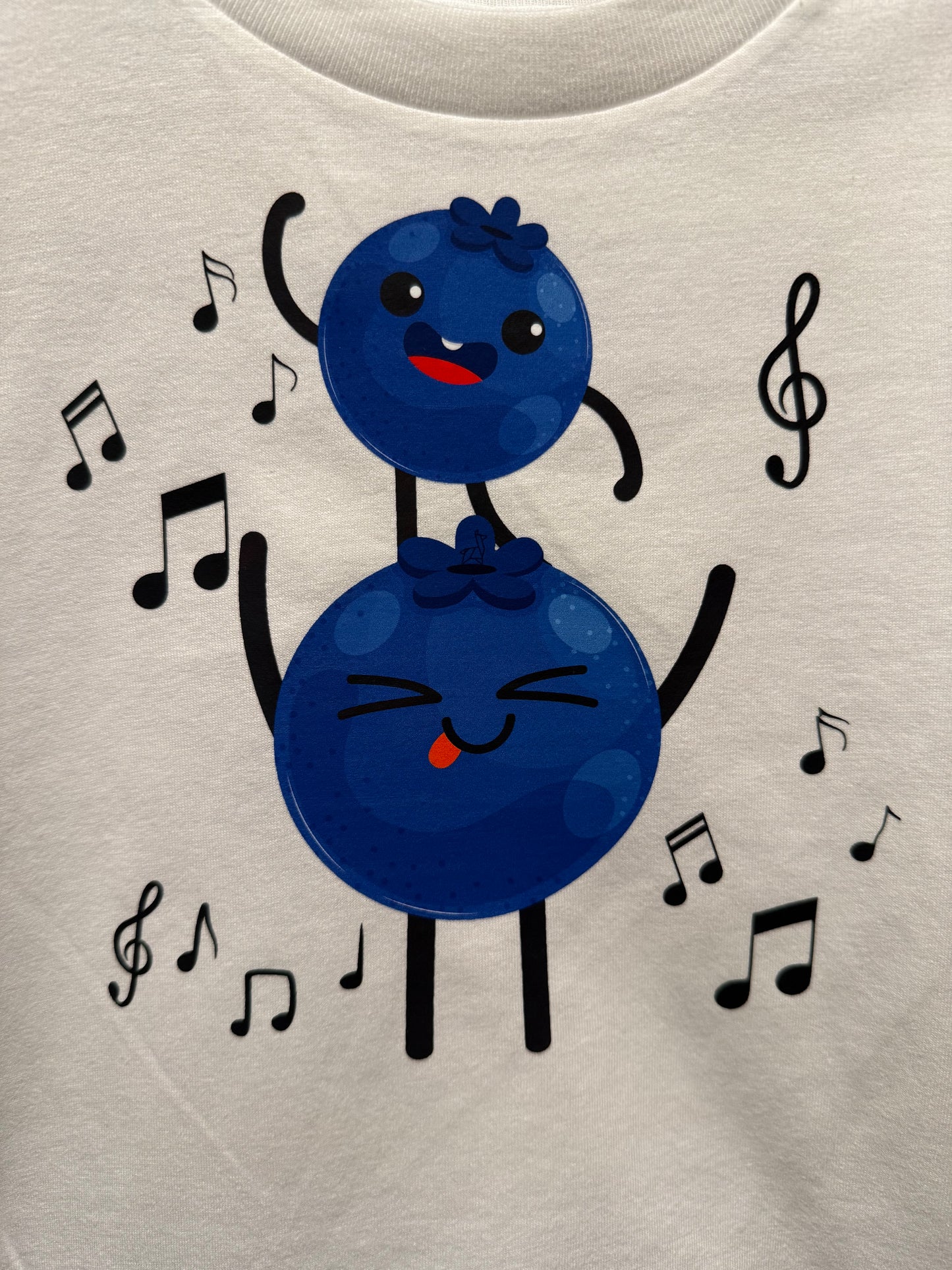 Musical Blueberries Toddler T-shirt