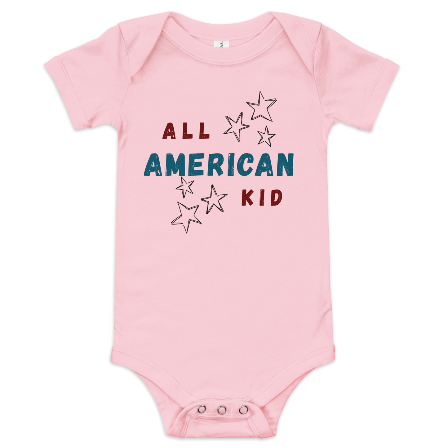 All American Kid Baby Onesie