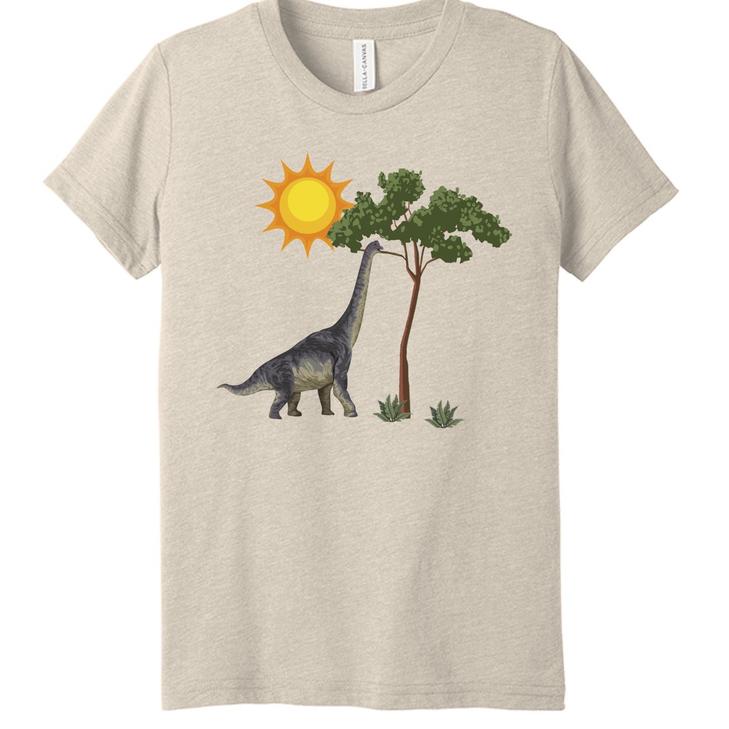 Solid Natural Triblend - FRONT