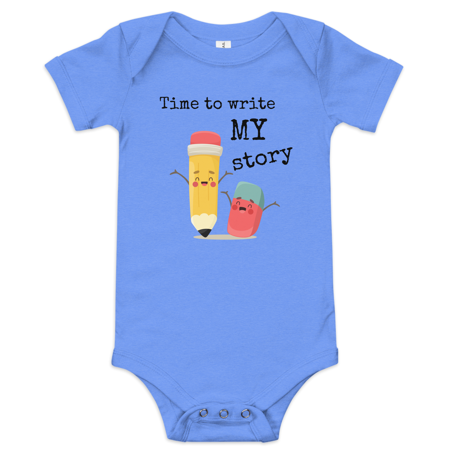 Time to Write My Story Baby Onesie