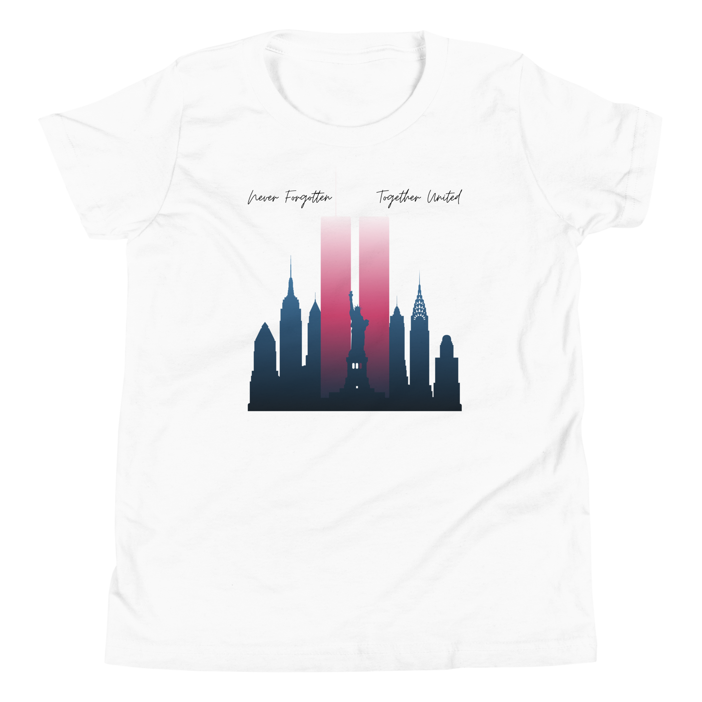 Remembering September 11th Youth t-shirt