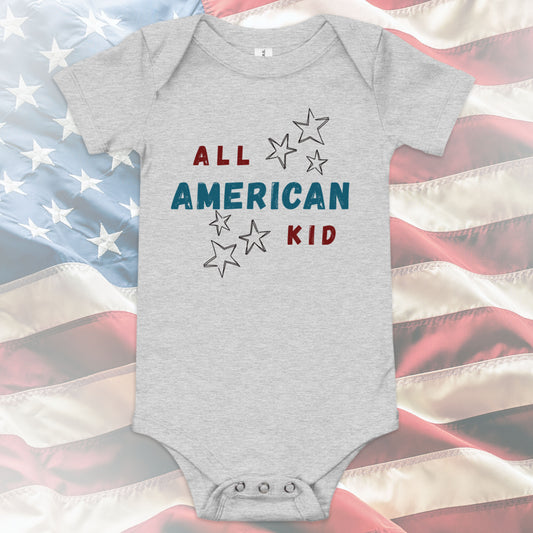 All American Kid Baby Onesie