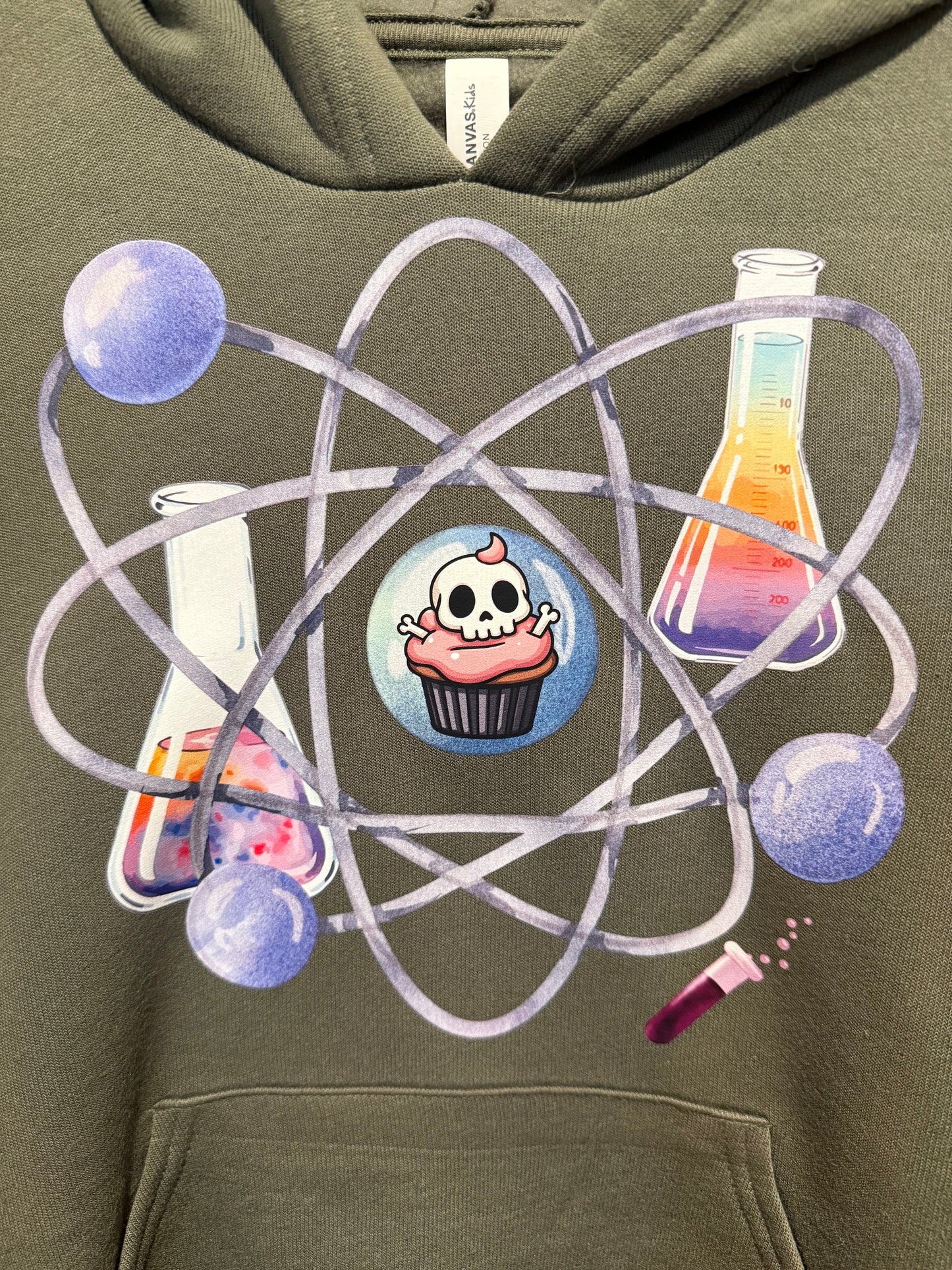 Atomic Cupcake Youth Hoodie