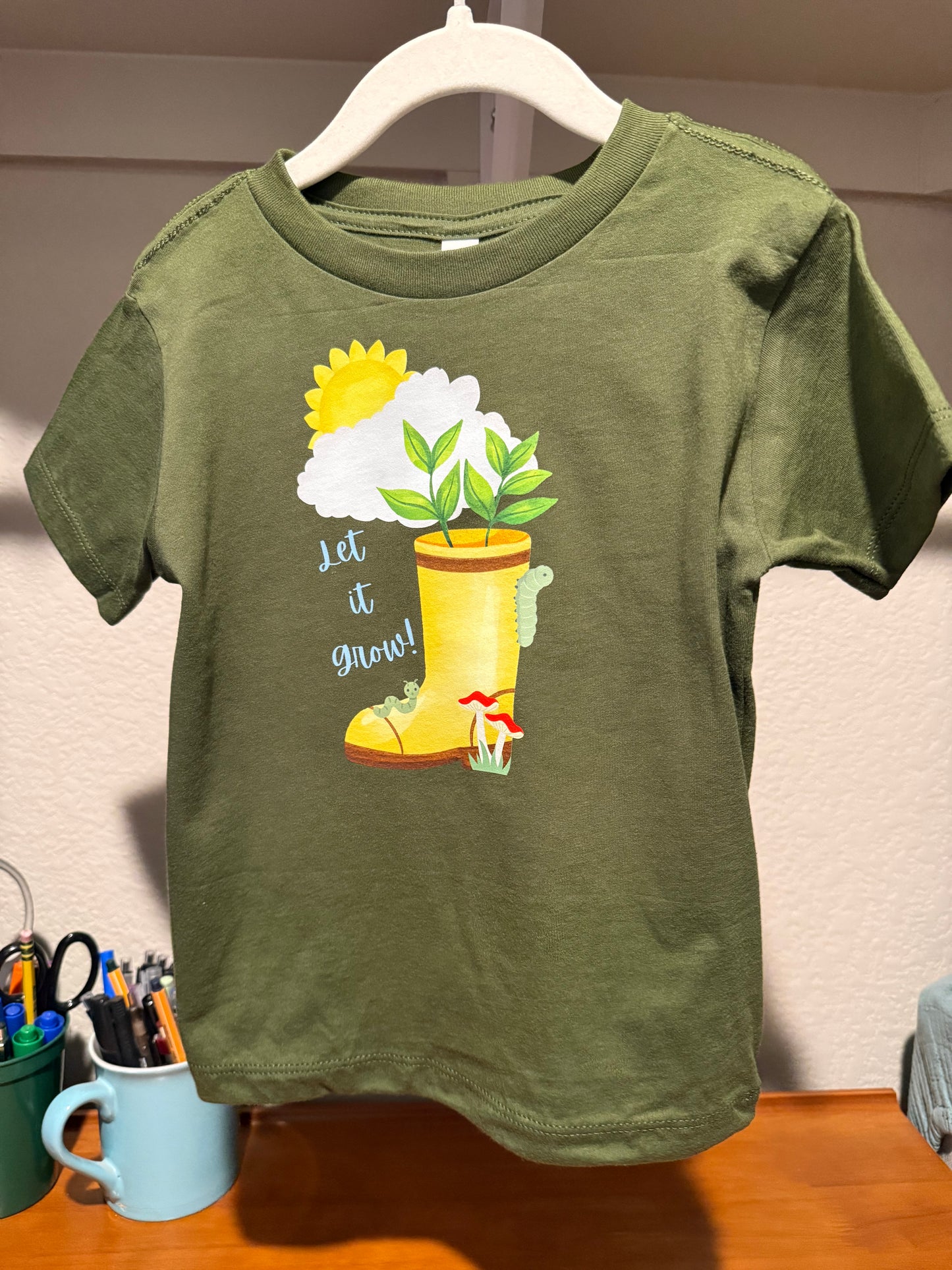 Let It Grow Spring 2026 Toddler T-shirt Limited Edition