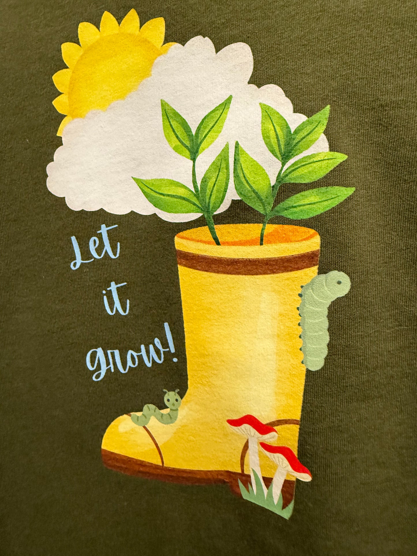 Let It Grow Spring 2026 Toddler T-shirt Limited Edition