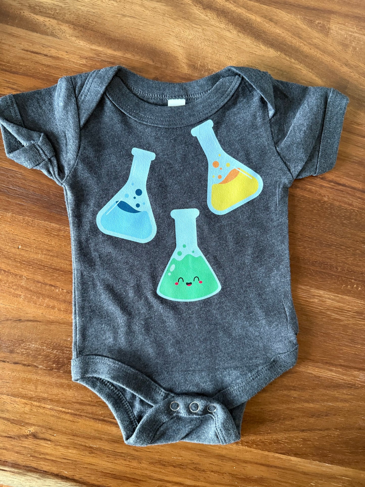 The Perfect Mix Beaker Baby Bodysuit Onesie