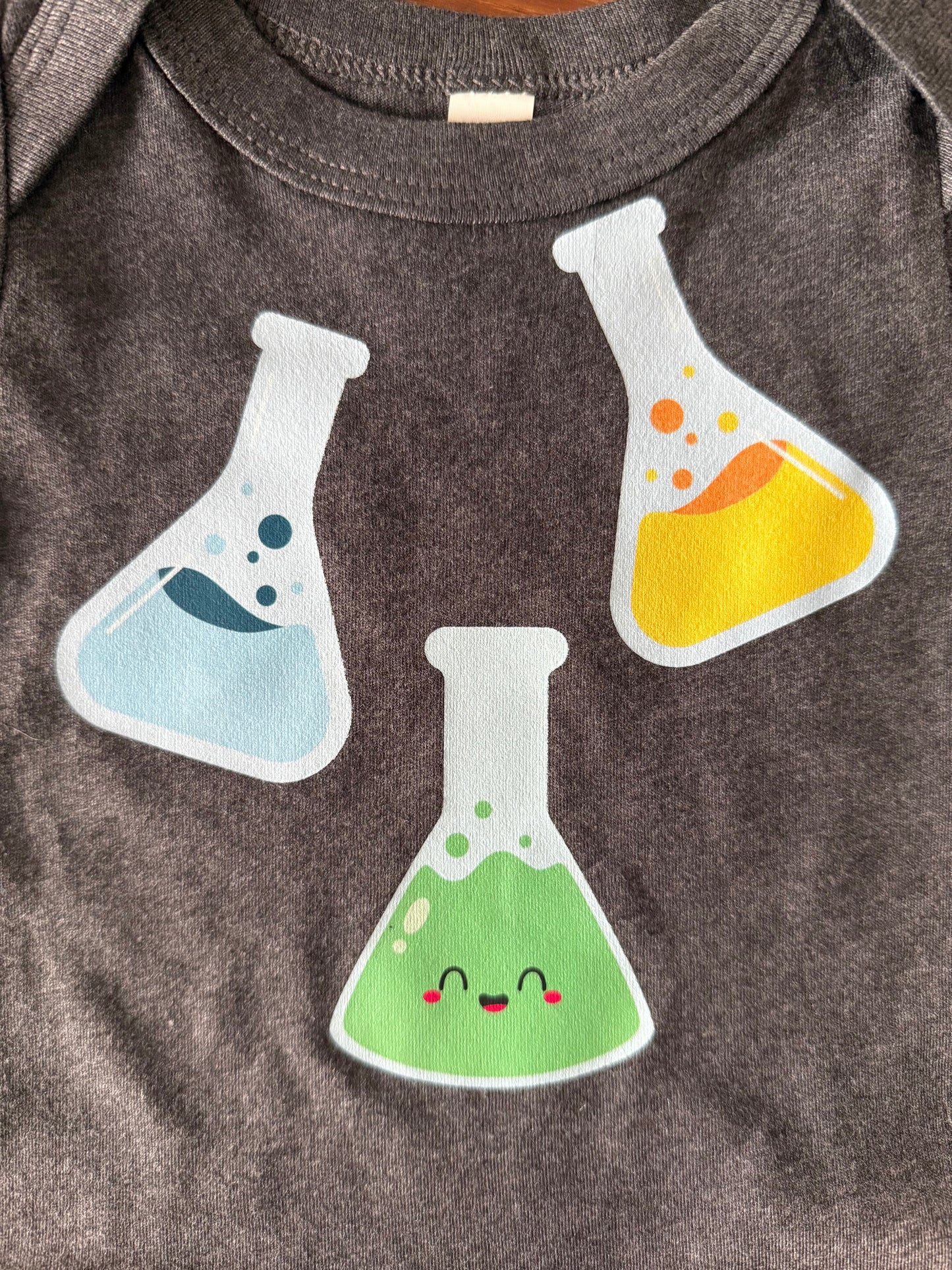The Perfect Mix Beaker Baby Bodysuit Onesie