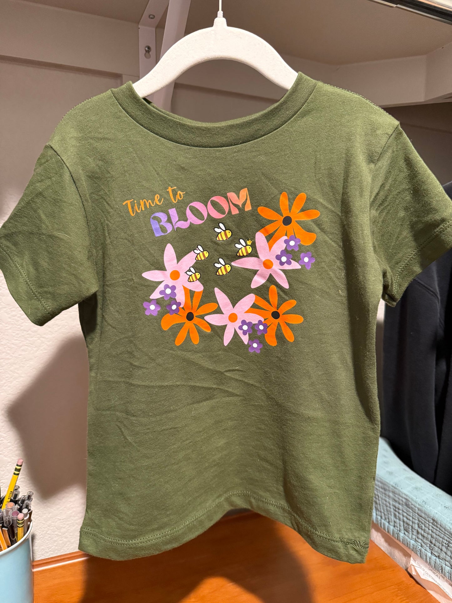 Time to Bloom Spring 2026 Toddler T-shirt