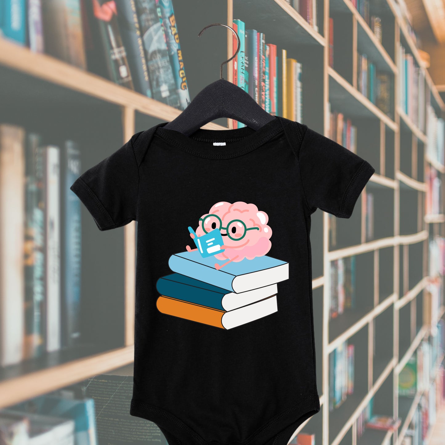 Little Reader Baby Onesie Bodysuit