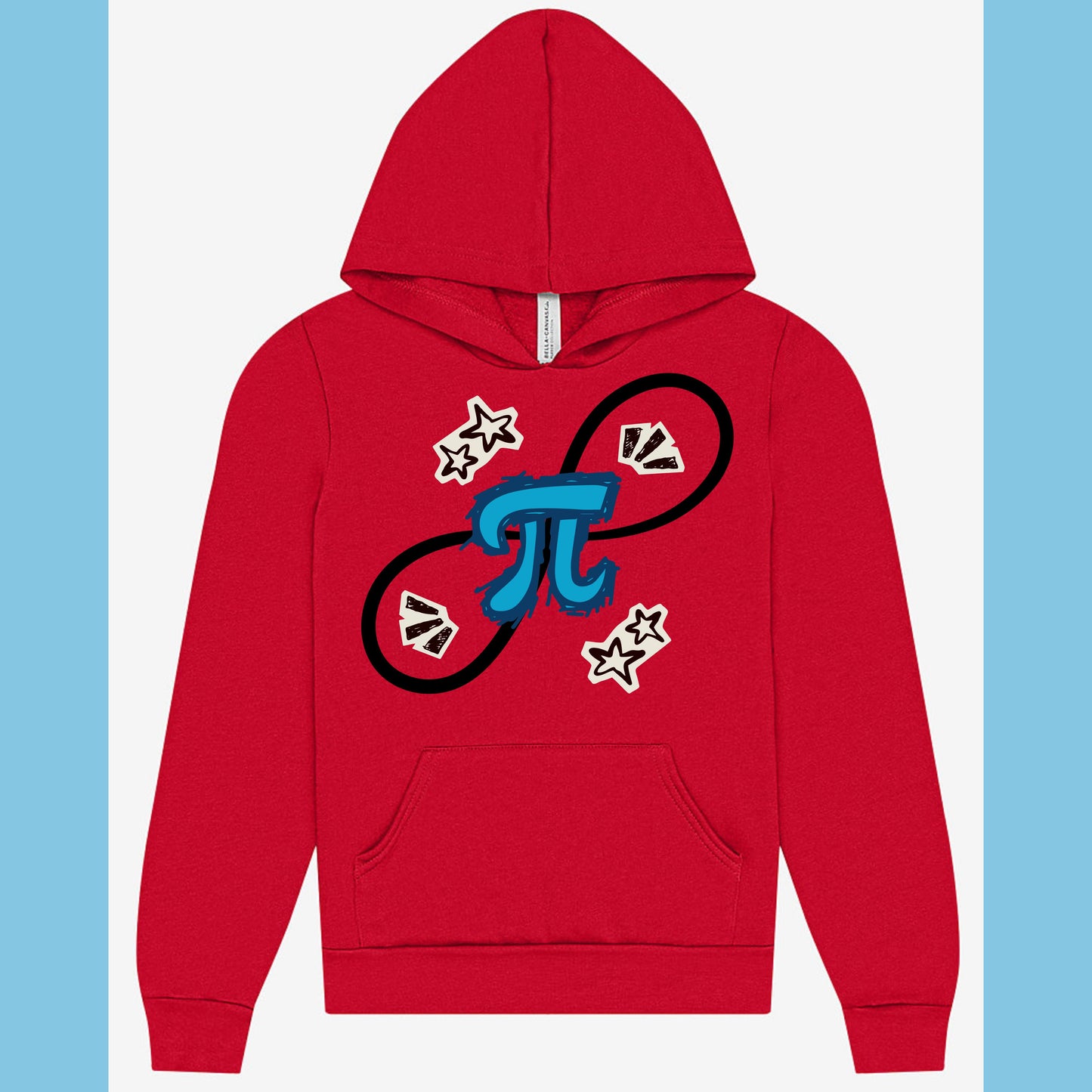 Infinite Pi Youth Hoodie