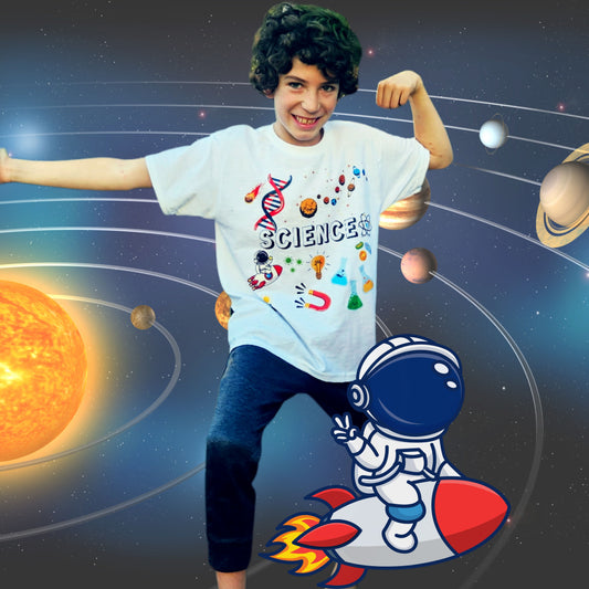 School Days Science Class Youth T-shirt