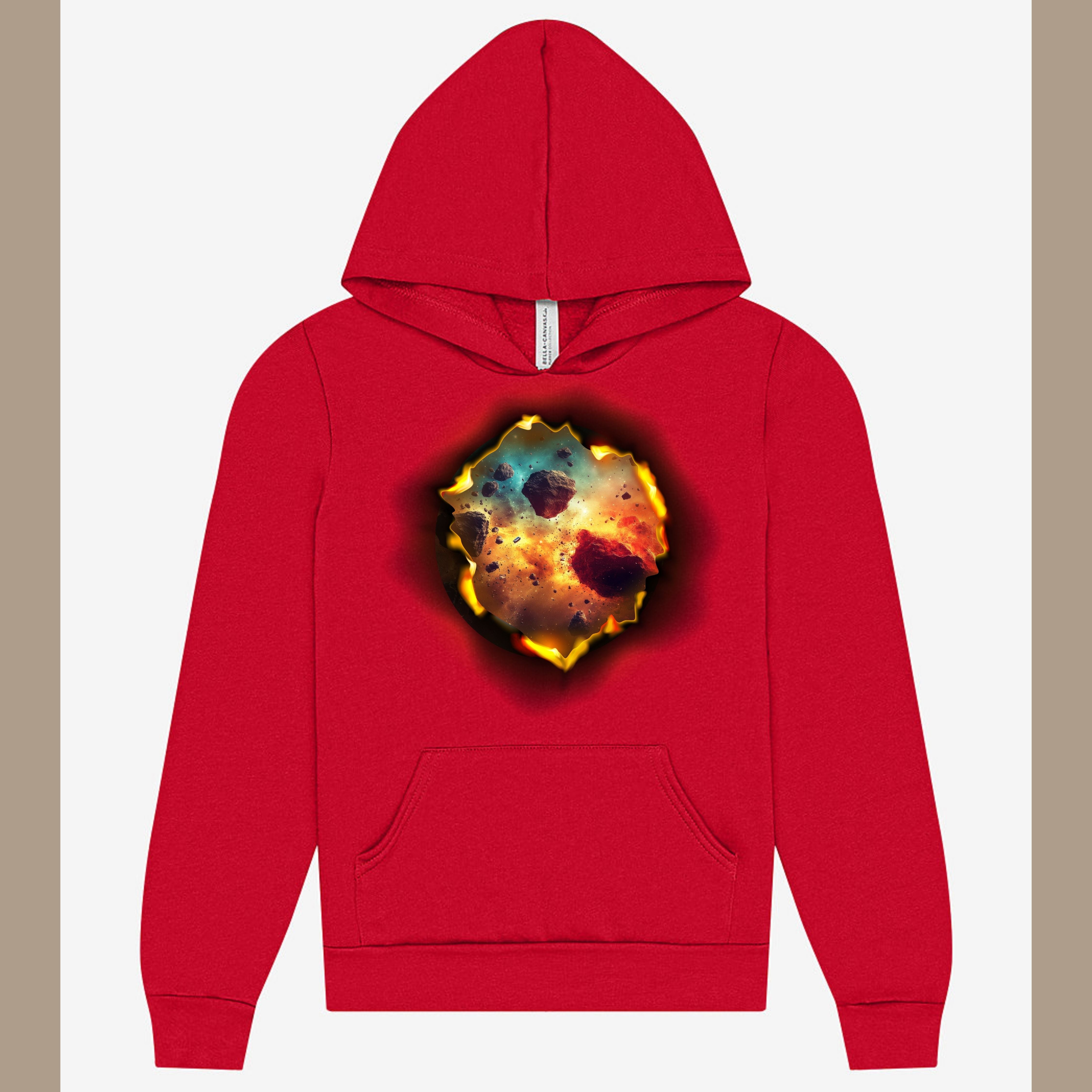 Astroid in Space Youth Hoodie – Sailing Llamas