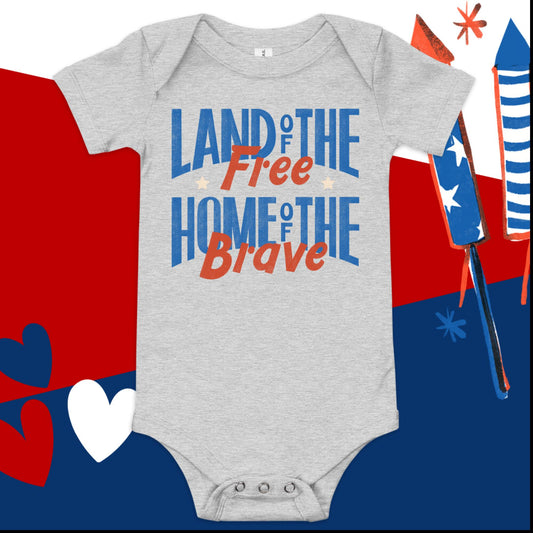 4th of July Baby Onesie