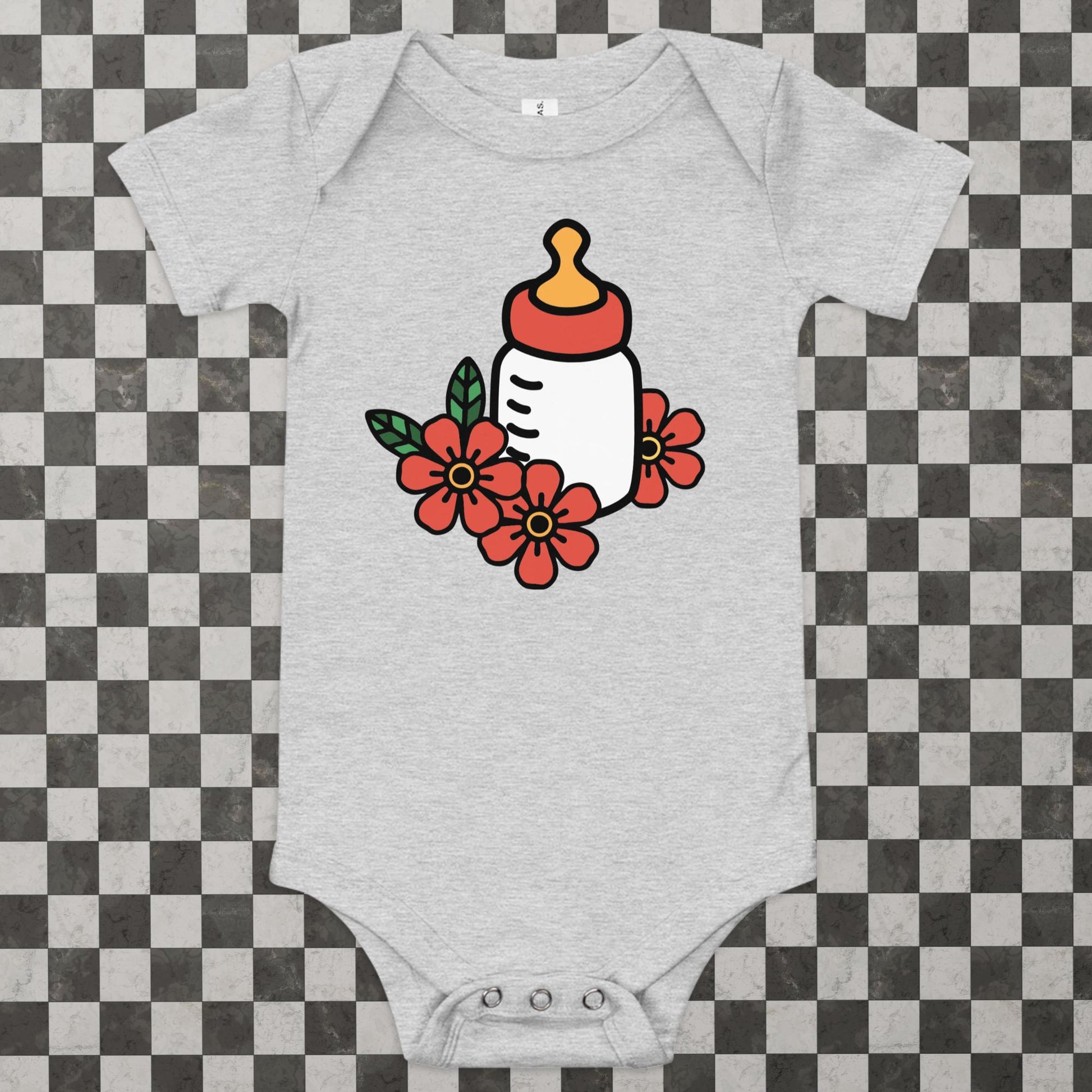 Baby Bottle Baby Onesie