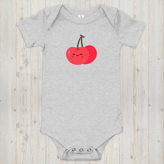 Cherries Baby Onesie