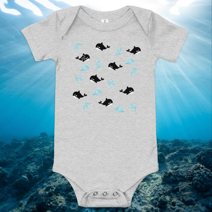 Whale Baby Onesie