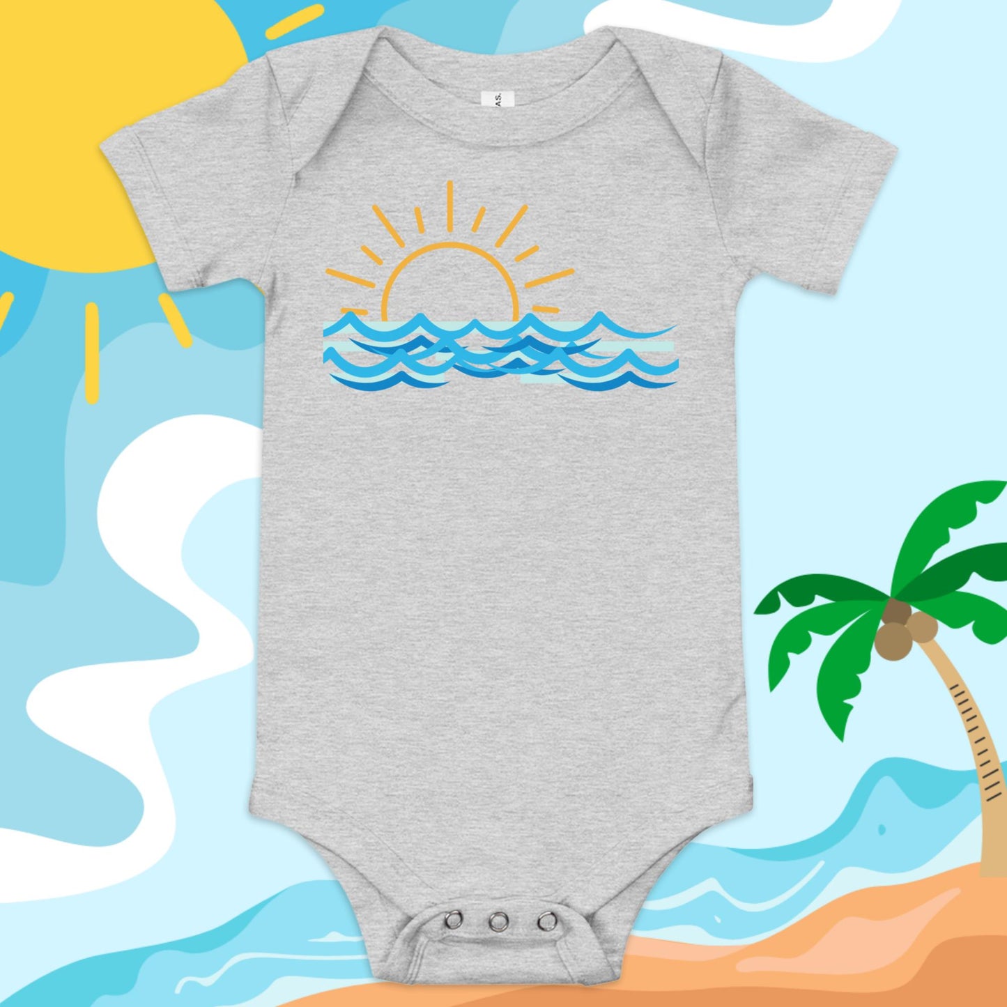 Summer Time Baby Onesie