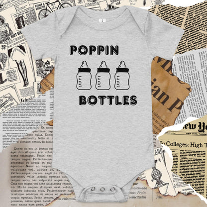 Poppin Bottles Baby Onesie