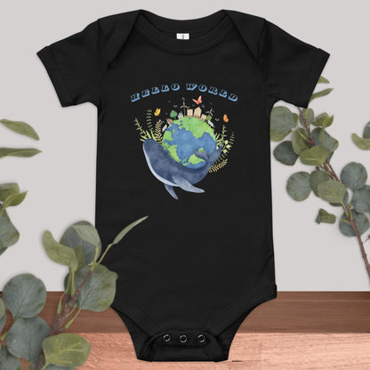 Hello World Baby Onesie