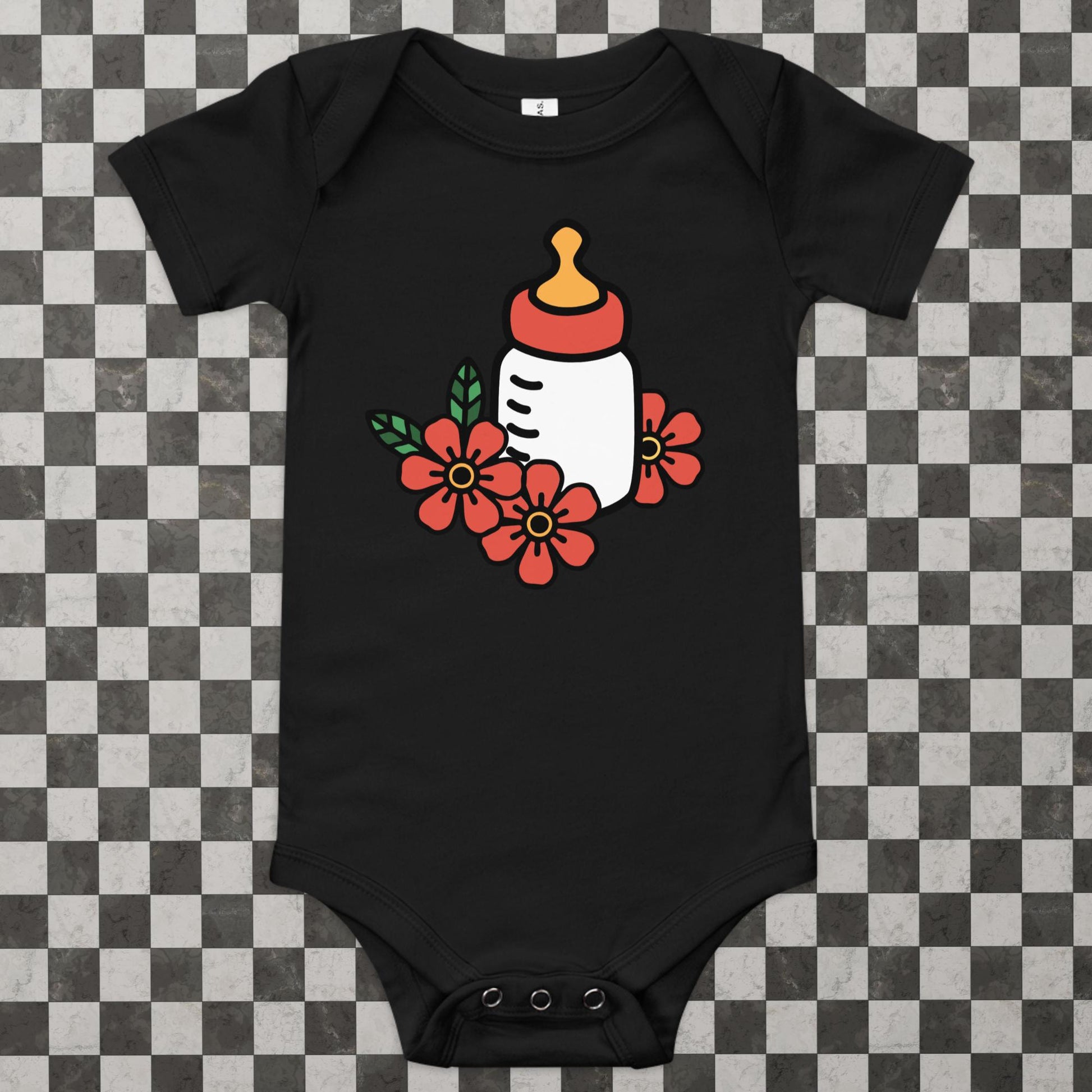 Baby Bottle Baby Onesie