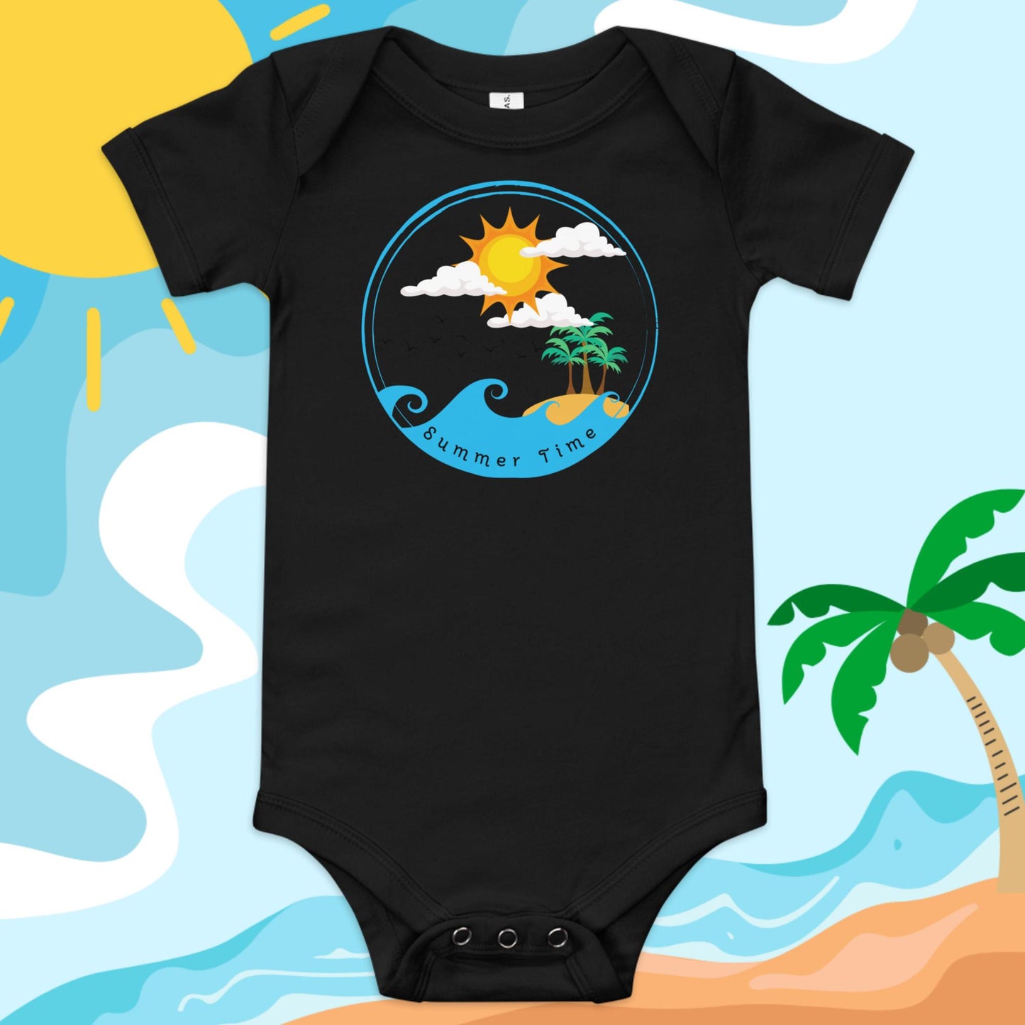 Summer Time Baby Onesie