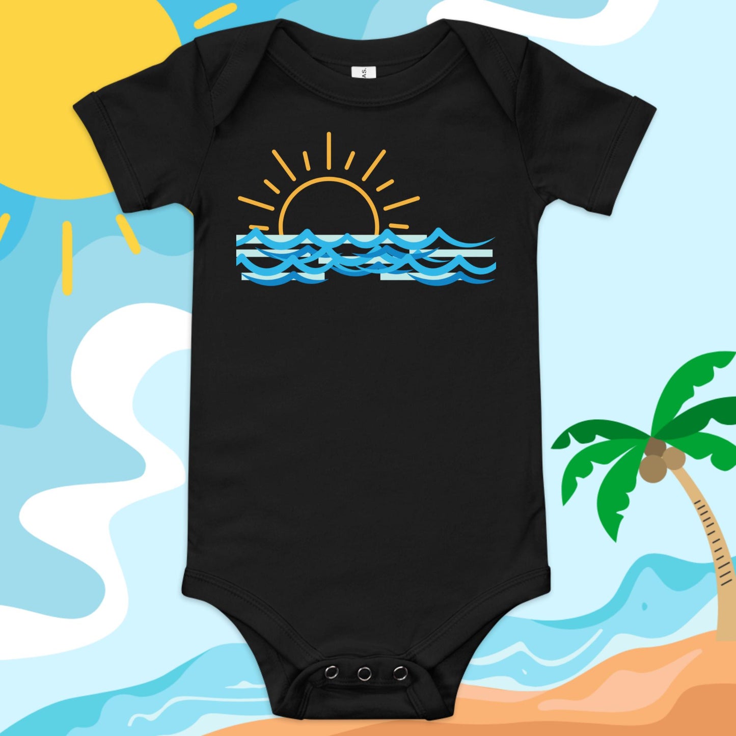 Summer Time Baby Onesie