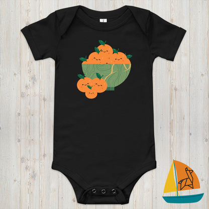 Orange Baby Onesie