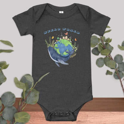 Hello World Baby Onesie