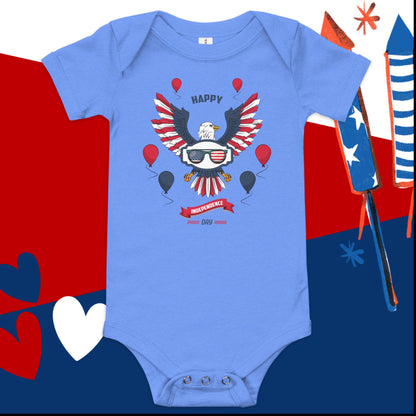 Eagle 4th of JulyBaby Onesie