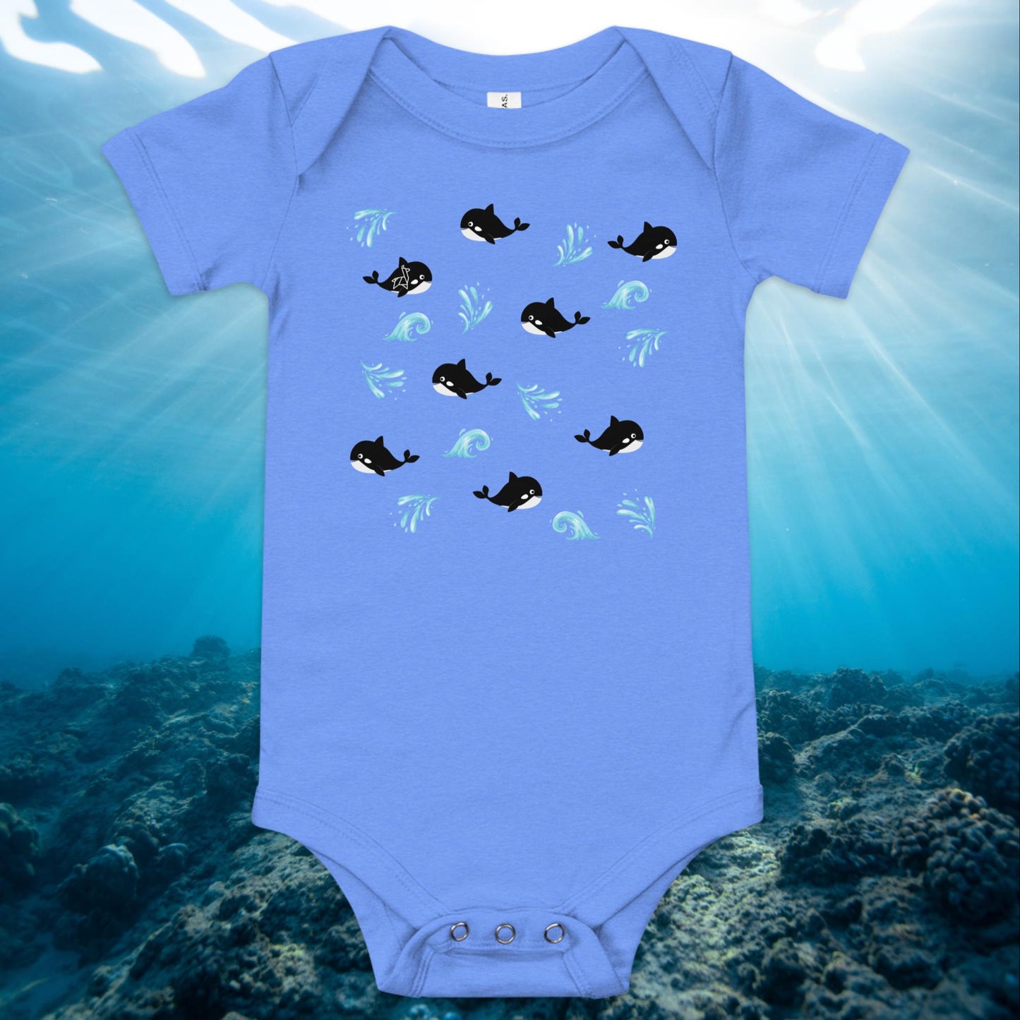 Whale Baby Onesie