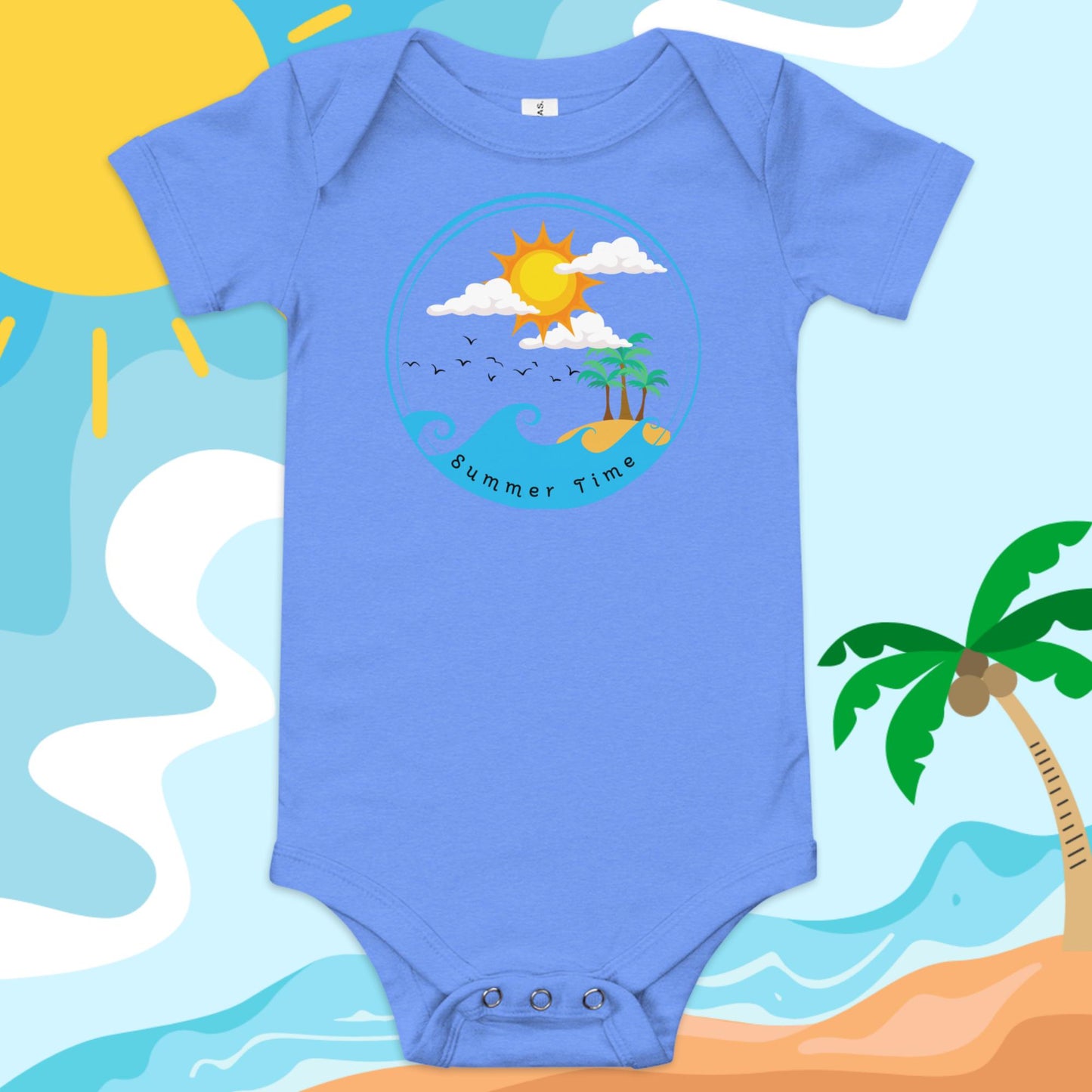 Summer Time Baby Onesie