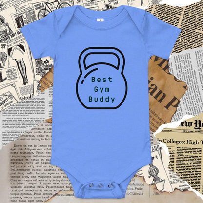 Best Gym Buddy Baby Onesie