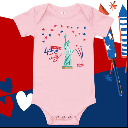 4th of July Baby Onesie