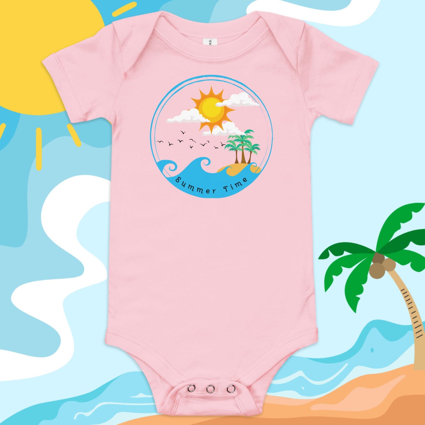 Summer Time Baby Onesie