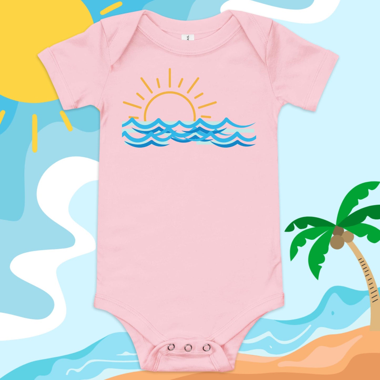 Summer Time Baby Onesie