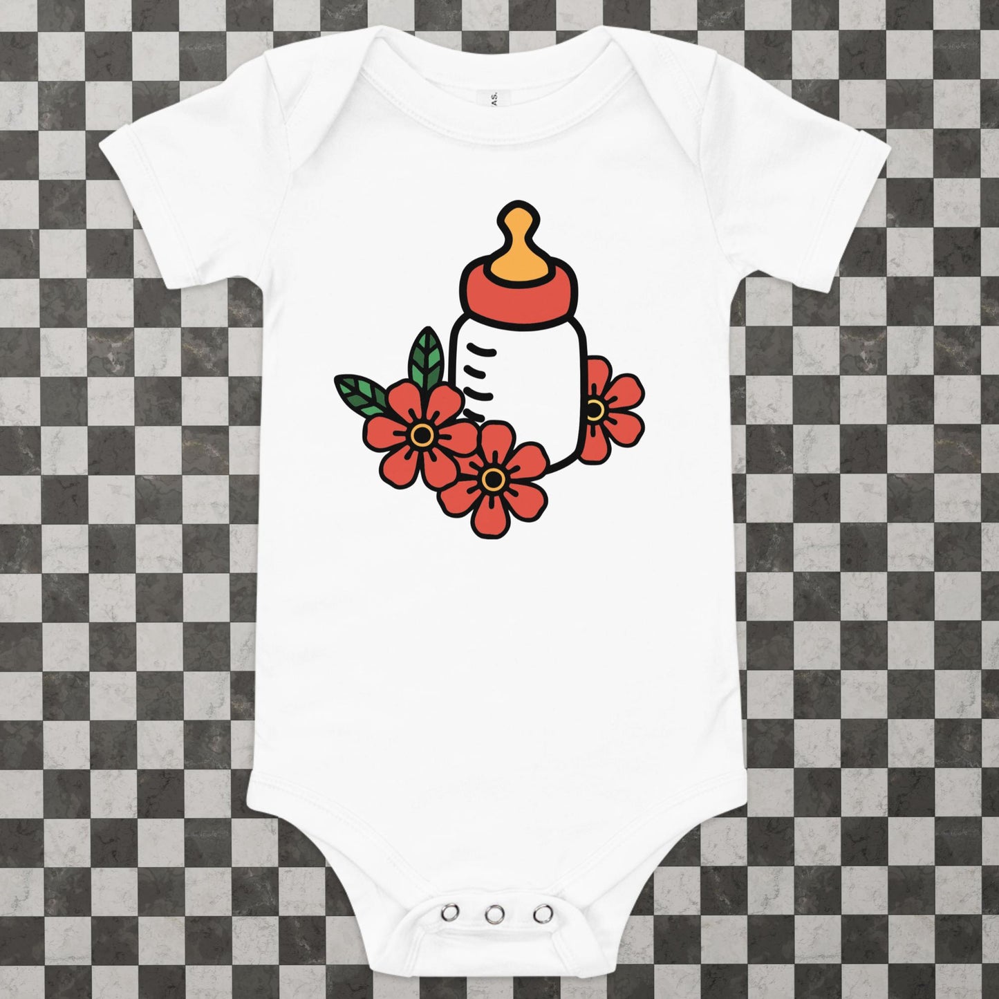 Baby Bottle Baby Onesie