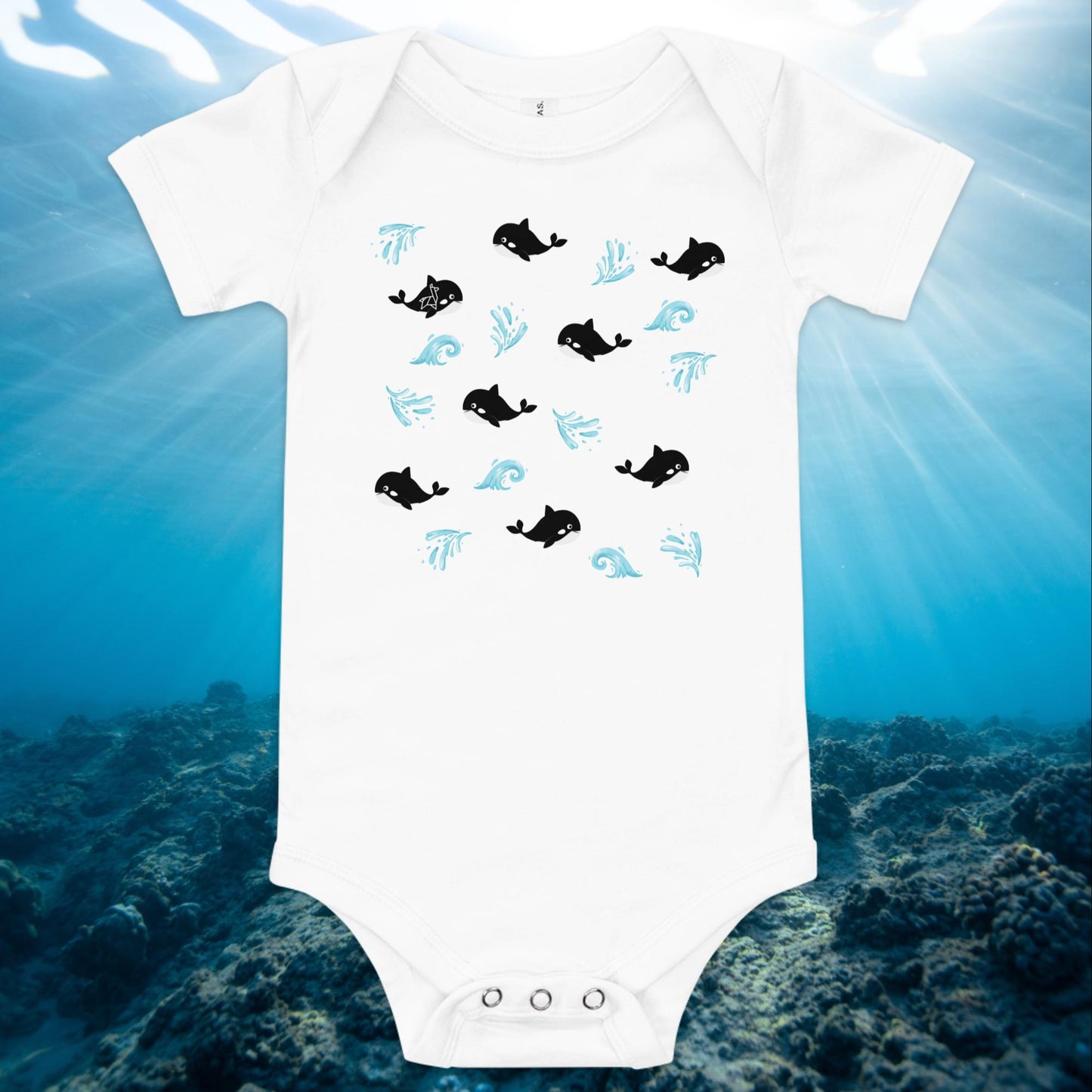 Whale Baby Onesie