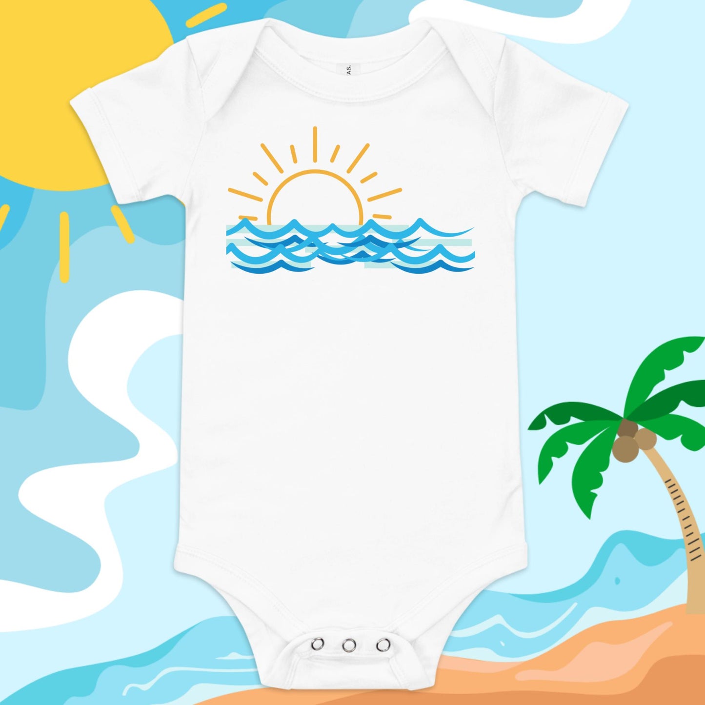 Summer Time Baby Onesie