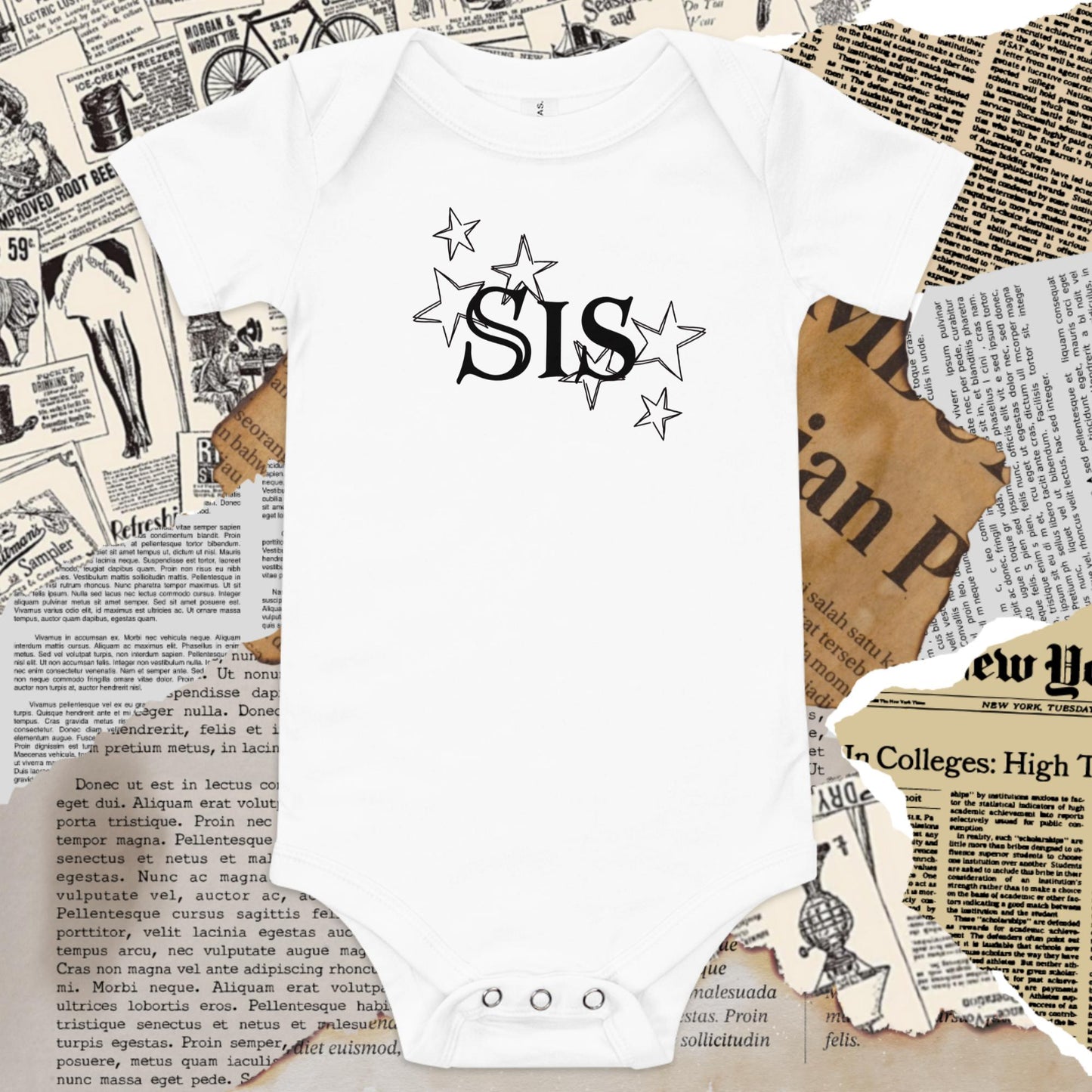 Sis Baby Onesie