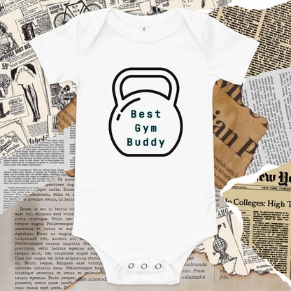 Best Gym Buddy Baby Onesie