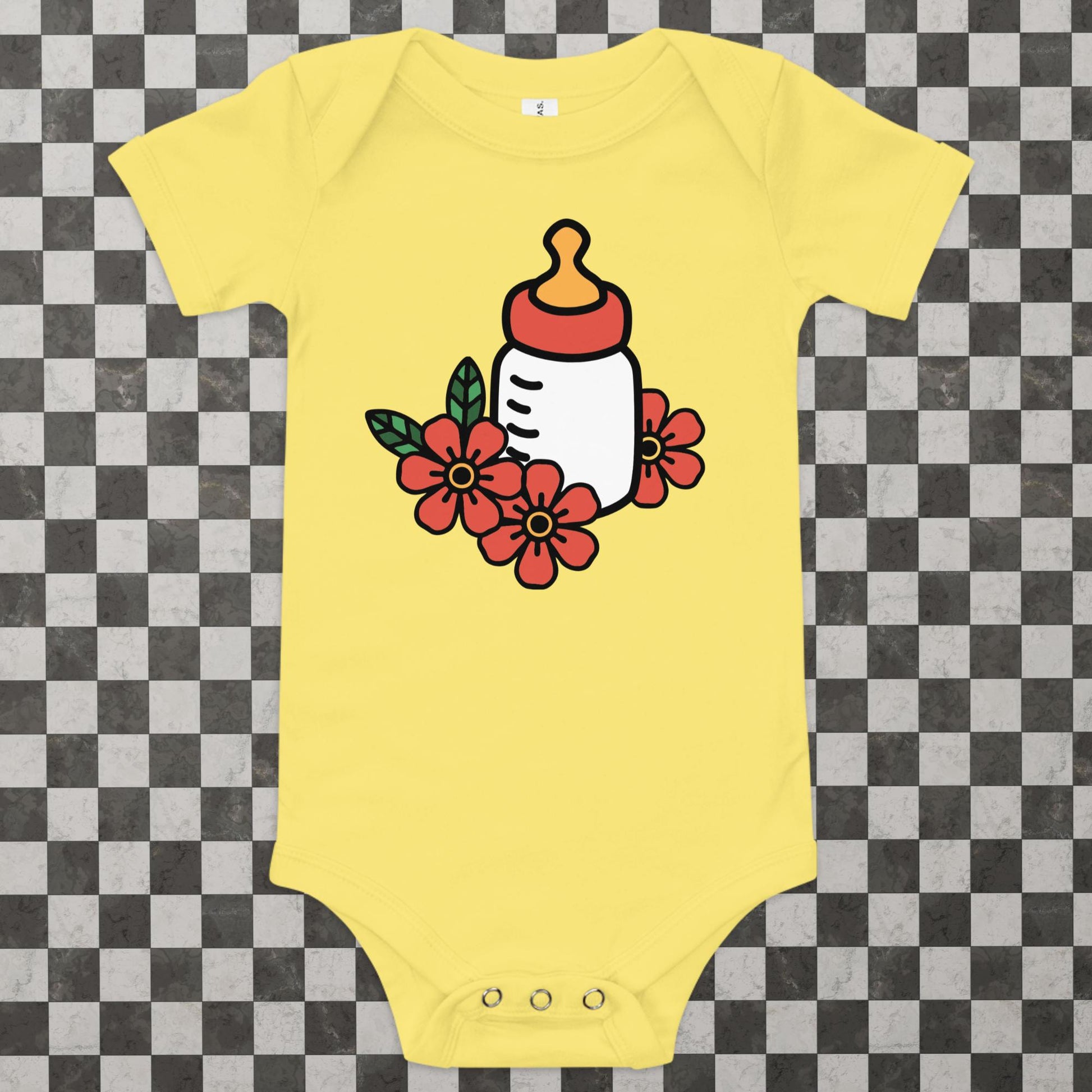 Baby Bottle Baby Onesie