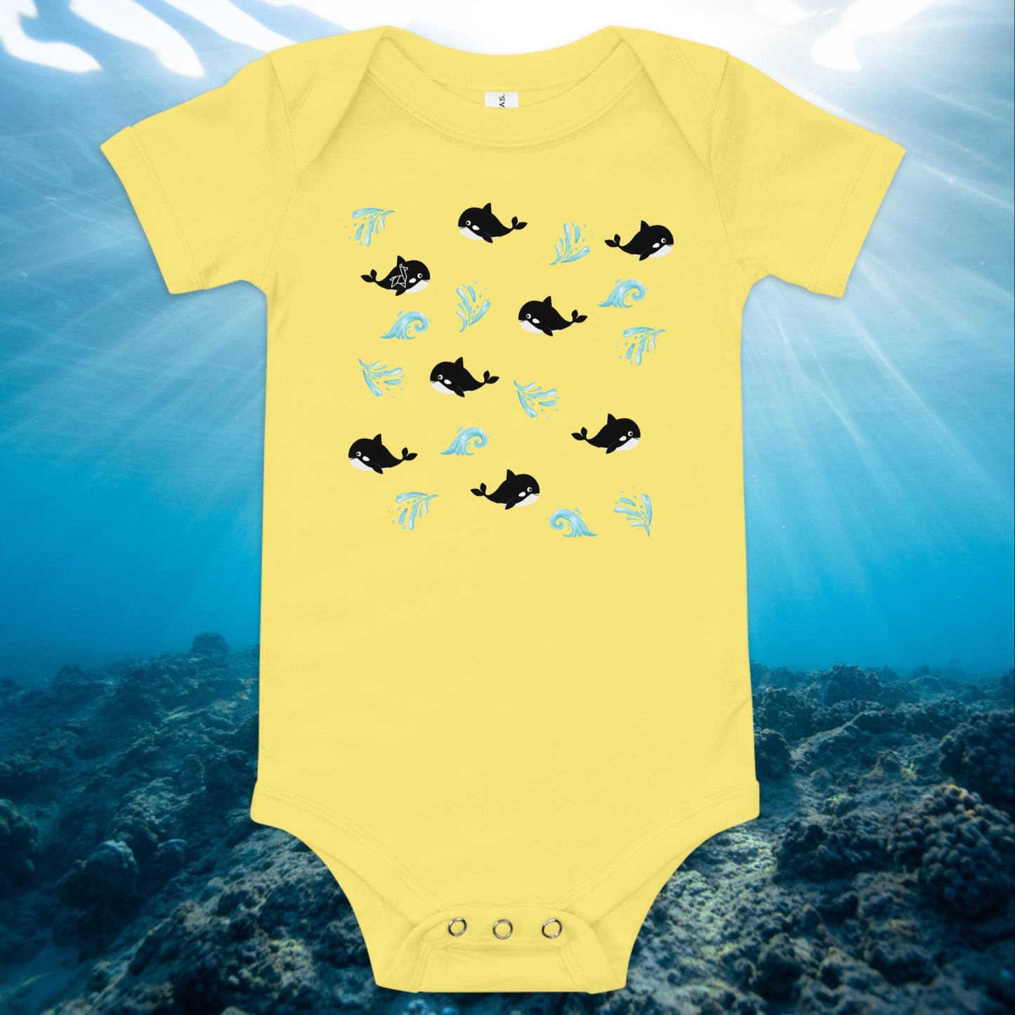 Whale Baby Onesie