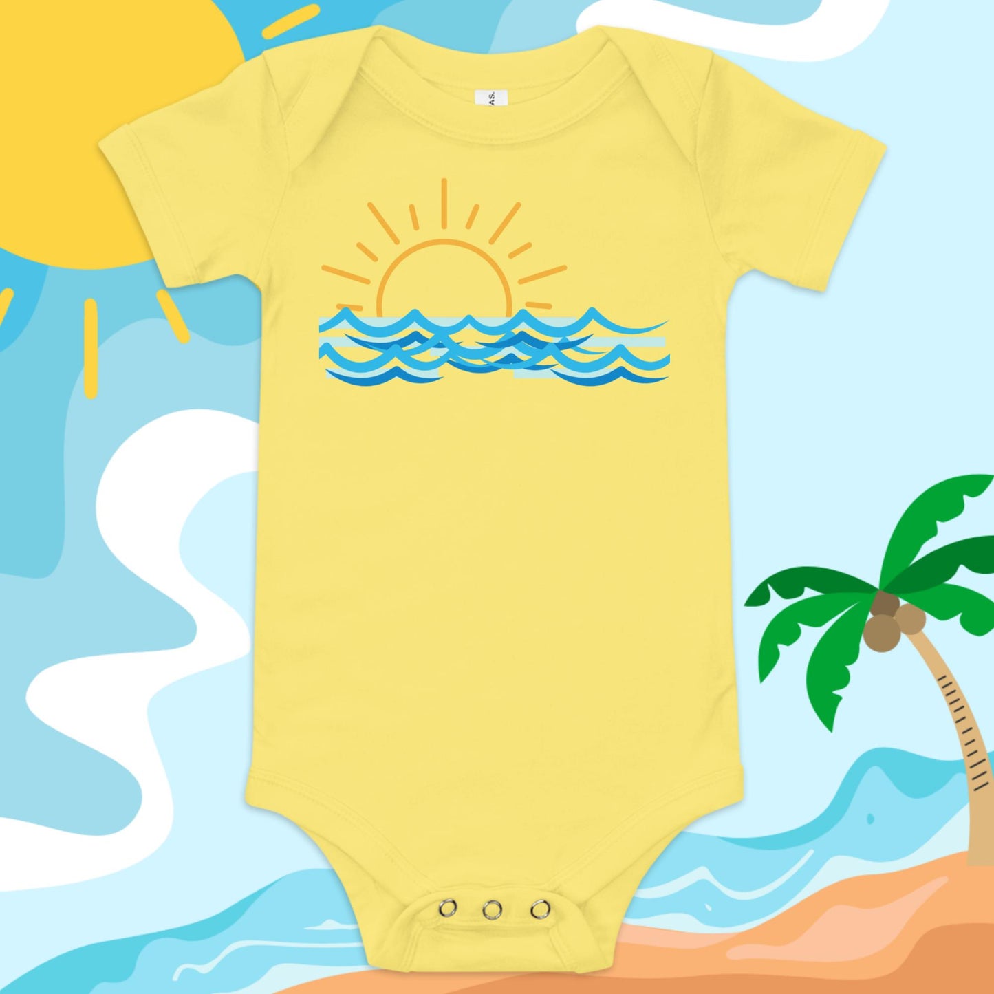 Summer Time Baby Onesie