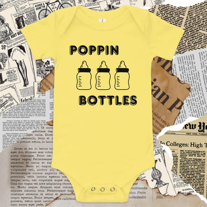 Poppin Bottles Baby Onesie