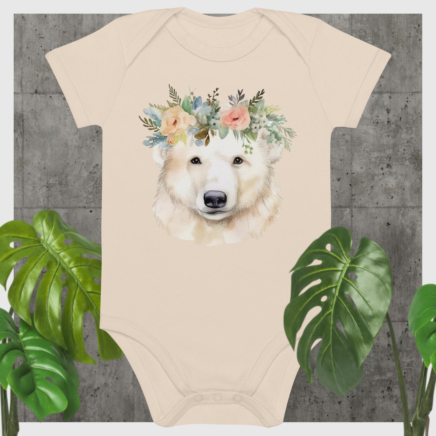 Polar Bear Baby Onesie