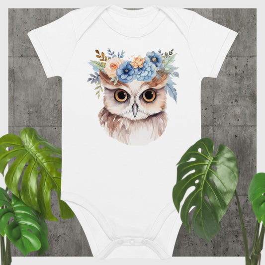 Owl Baby Onesie