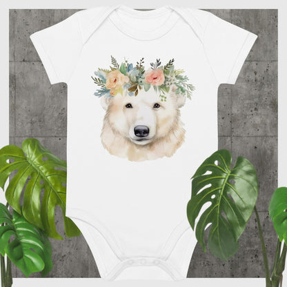 Polar Bear Baby Onesie