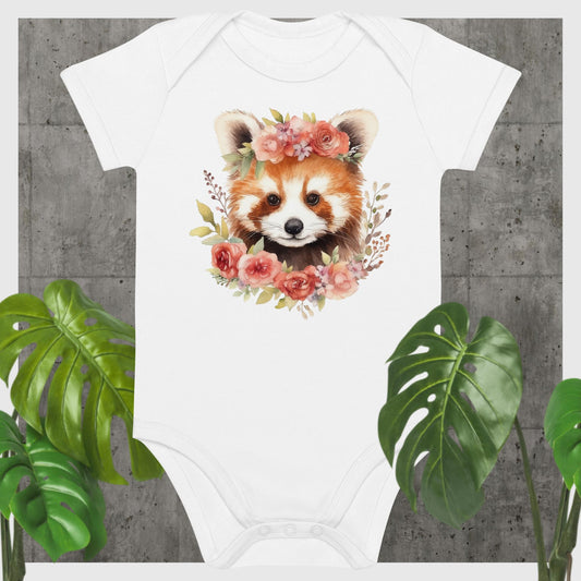 Red Panda Baby Onesie