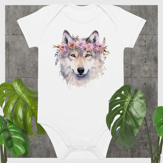 Wolf Baby Onesie