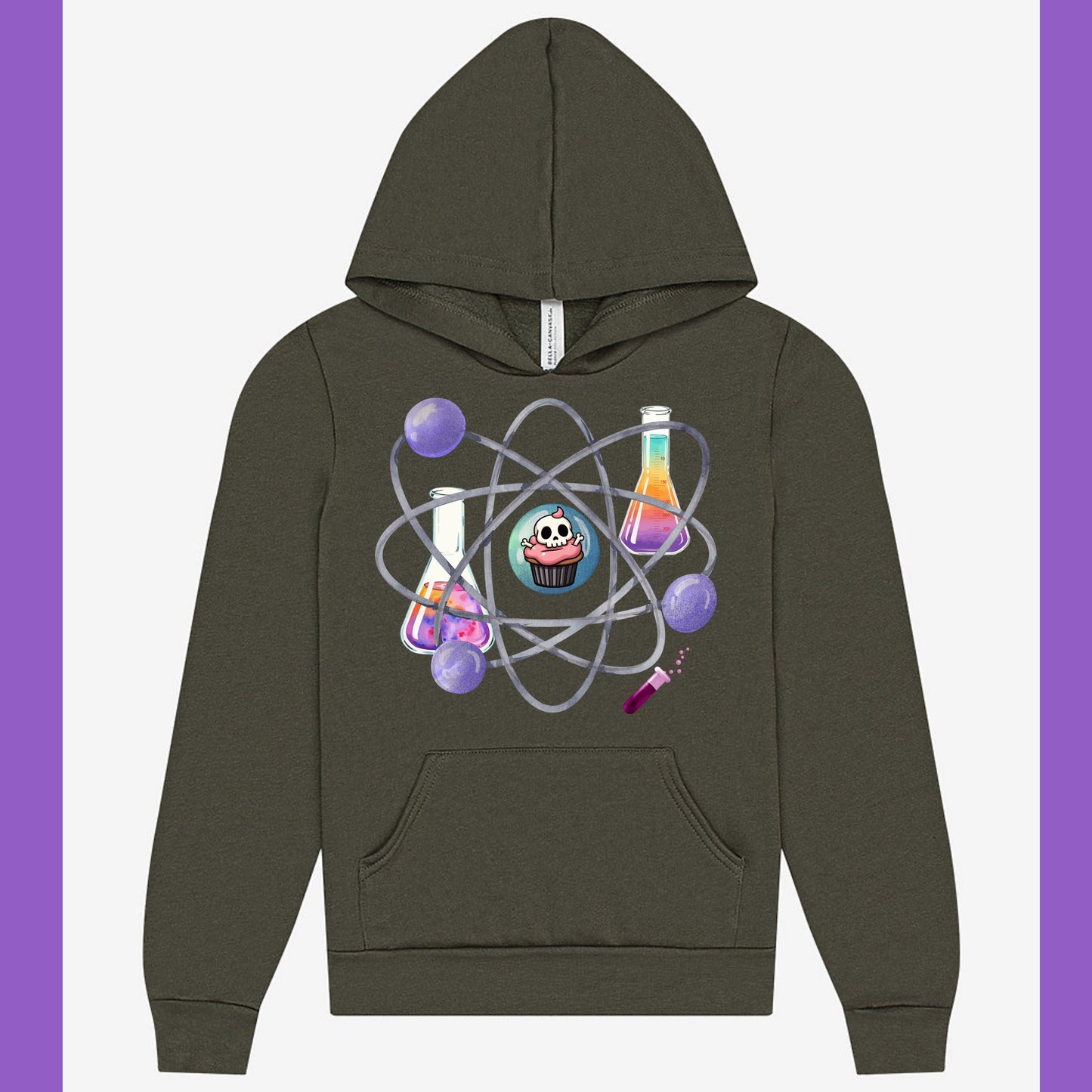 Atomic Cupcake Youth Hoodie